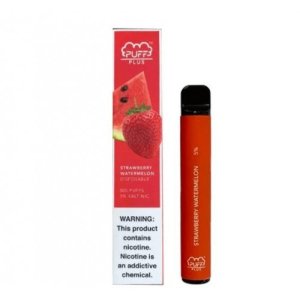 PUFF PLUS STRAWBERRY WATERMELON / Клубника Арбуз