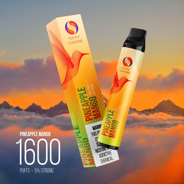 SKY SMOKE 1600 Pineapple Mango / Ананас Манго оптом