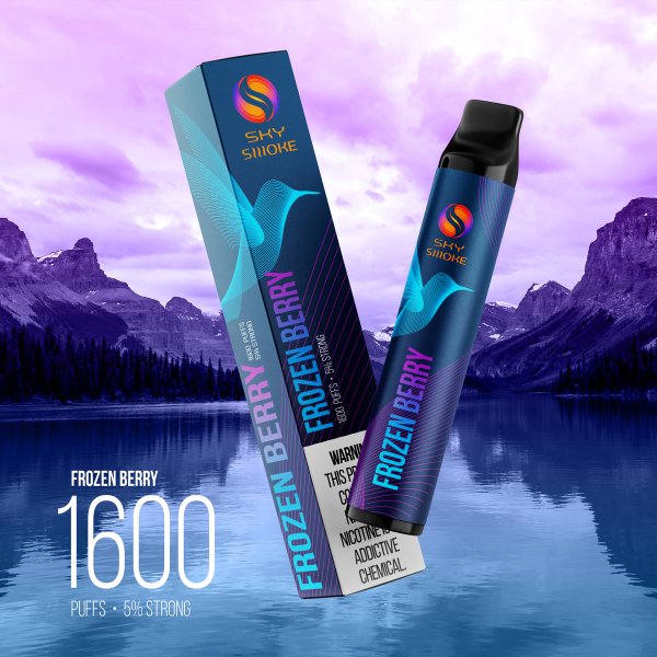 SKY SMOKE 1600 Frozen Berry / Замороженная ягода оптом