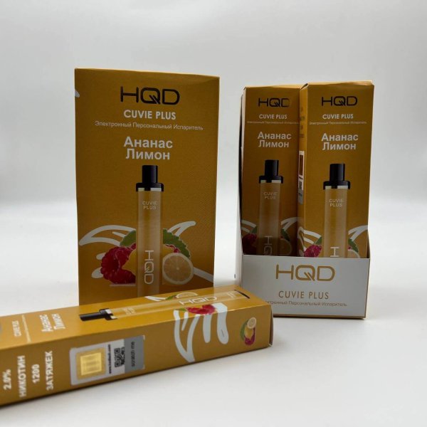 HQD Cuvie Plus Pineapple Lemon / Ананас Лимон