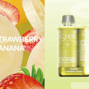 ELF BAR ТE 5000 Strawberry banana - Клубника Банан оптом