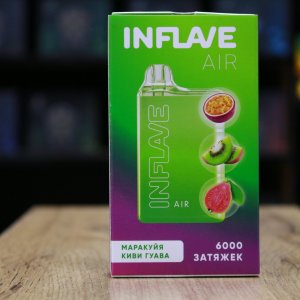 INFLAVE AIR 6000 затяжек Маракуйя Киви Гуава