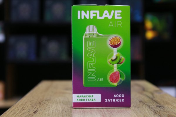 INFLAVE AIR 6000 затяжек Маракуйя Киви Гуава