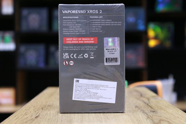 VAPERESSO XROS 2 2ML Серый