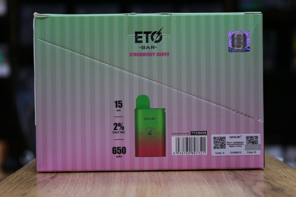 ETO BAR 6000 STRAWBERRY GUAVA