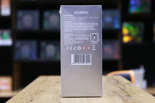 VOOPOO VTHRU PRO SILVER - Серый