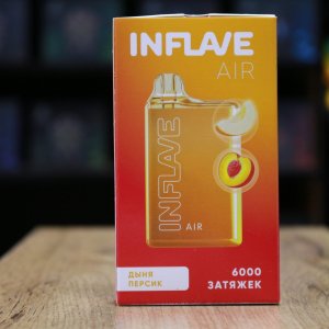 INFLAVE AIR 6000 затяжек Дыня Персик