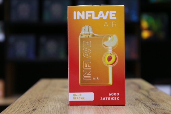 INFLAVE AIR 6000 затяжек Дыня Персик