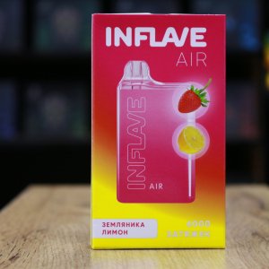 INFLAVE AIR 6000 затяжек Земляника Лимон