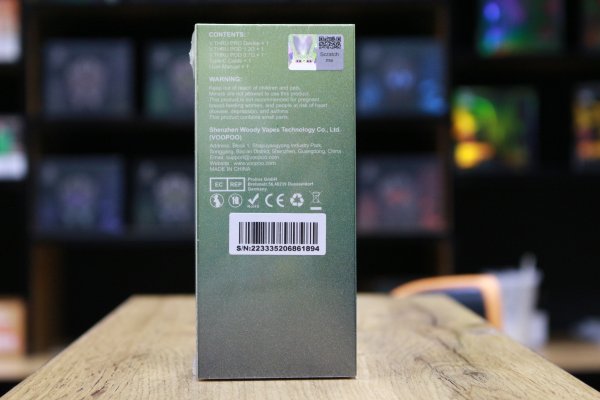 VOOPOO VTHRU PRO SILKY SILVER