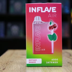 INFLAVE AIR 6000 затяжек Мятная Вишня