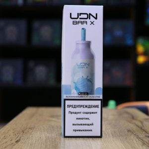 UDN BAR X 7000 BLUE MARSHMALLOW / ГОЛУБОЙ ЗЕФИР