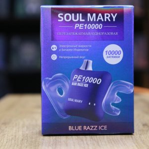 SOUL MARY PE10000 BLUE RAZZ ICE