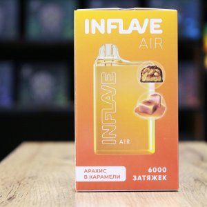 INFLAVE AIR 6000 затяжек Арахис с Карамелем