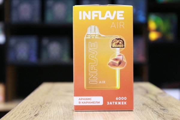 INFLAVE AIR 6000 затяжек Арахис с Карамелем