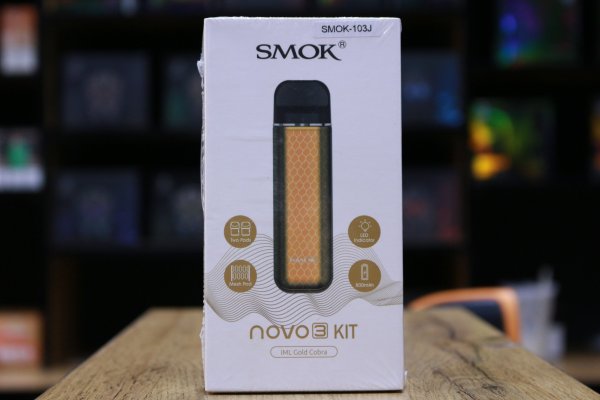 SMOK NOVO 3 KIT IML GOLD COBRA