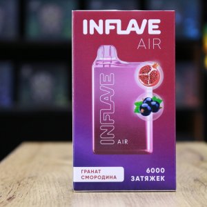 INFLAVE AIR 6000 затяжек Гранат Смородина