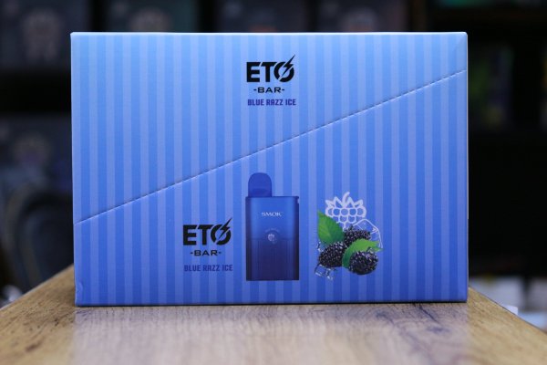 ETO BAR 6000 BLUE RAZZ ICE