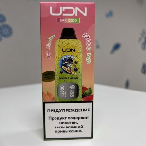 UDN BAR 12000 Double Melon (Cantaloupe + Watermelon)