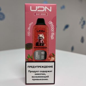 UDN BAR 12000 Aloe Strawberry