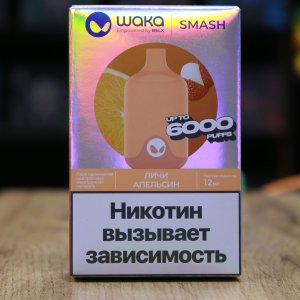 Waka Smash 6000 Личи Апельсин