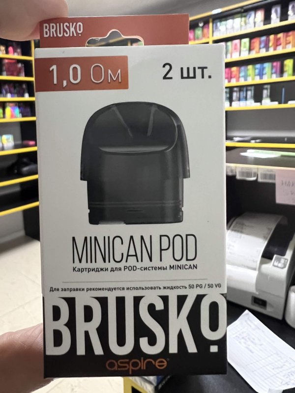 Картриджи для Pod системы Minican 0,1 Ом 2шт