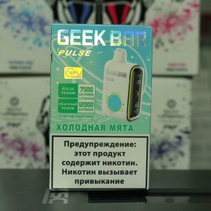 Электронная сигарета Geek Bar Pulse 12000 затяжек Холодная мята