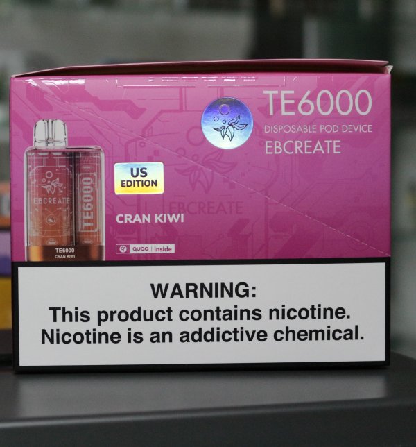 ELF BAR TE6000 Cran Kiwi / Клюква Киви