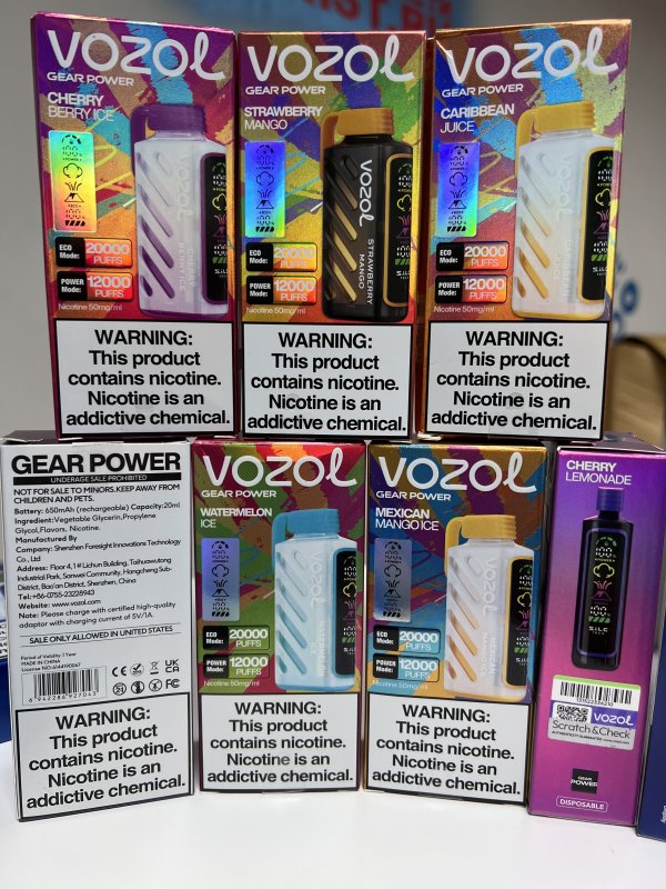 Vozol Gear Power 20000 Клубника Киви