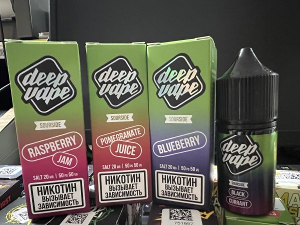 DeepVape SourSide - Raspberry Jam 30ml (20mg)