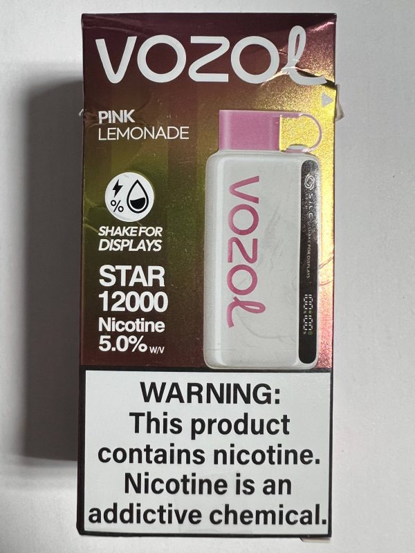VOZOL STAR 12000 затяжек Pink Limonade