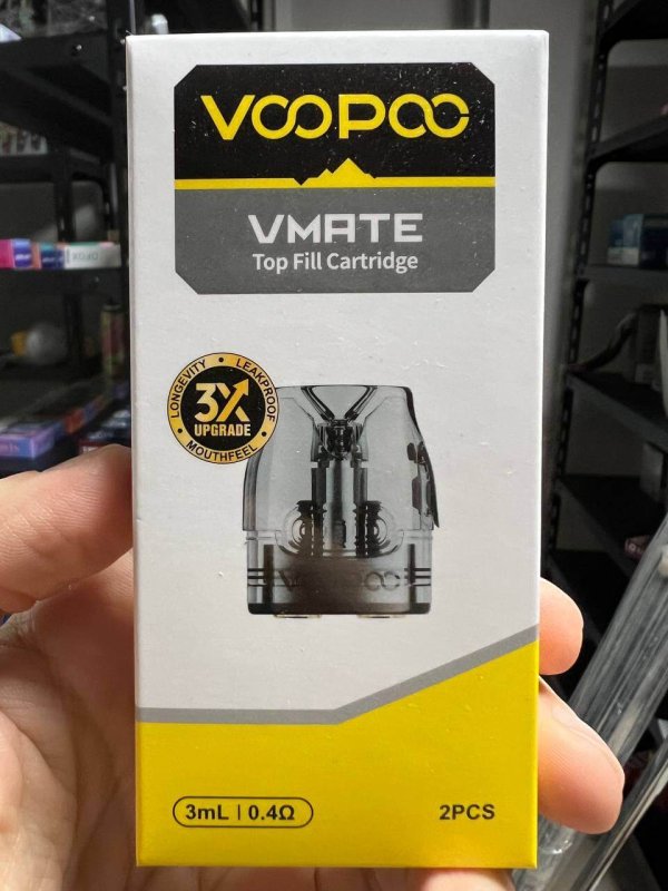 VMATE TOP FILL Cartridge 3 мл 0,4 2шт