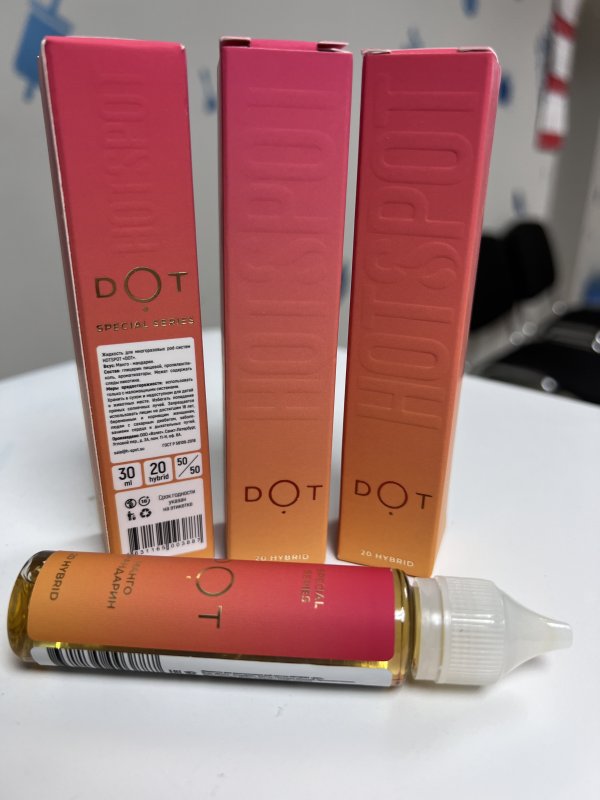 Hotspot Dot salt - Манго мандарин 30ml (20 Hybrid)