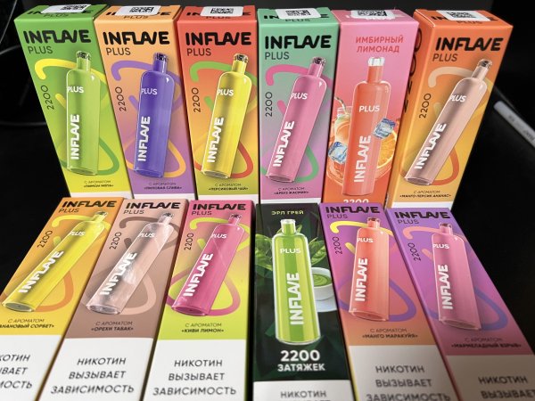 Inflave Plus 2200 Манго Персик Ананас