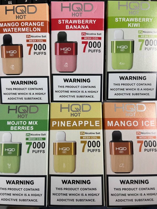 HQD HOT 7000 Mango ice