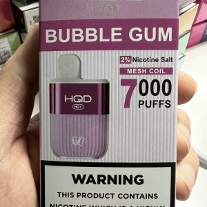 HQD HOT 7000 Bubble Gum