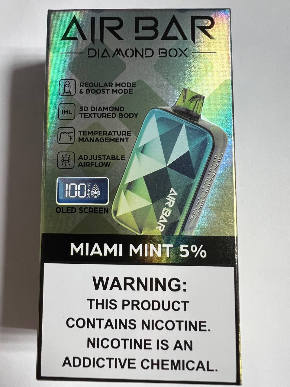 AirBar Diamond Box Miami Mint 1 AirBar Diamond Box Miami Mint