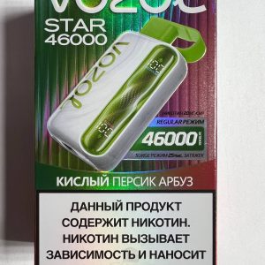 VOZOL STAR 46000 Кислый Персик Арбуз