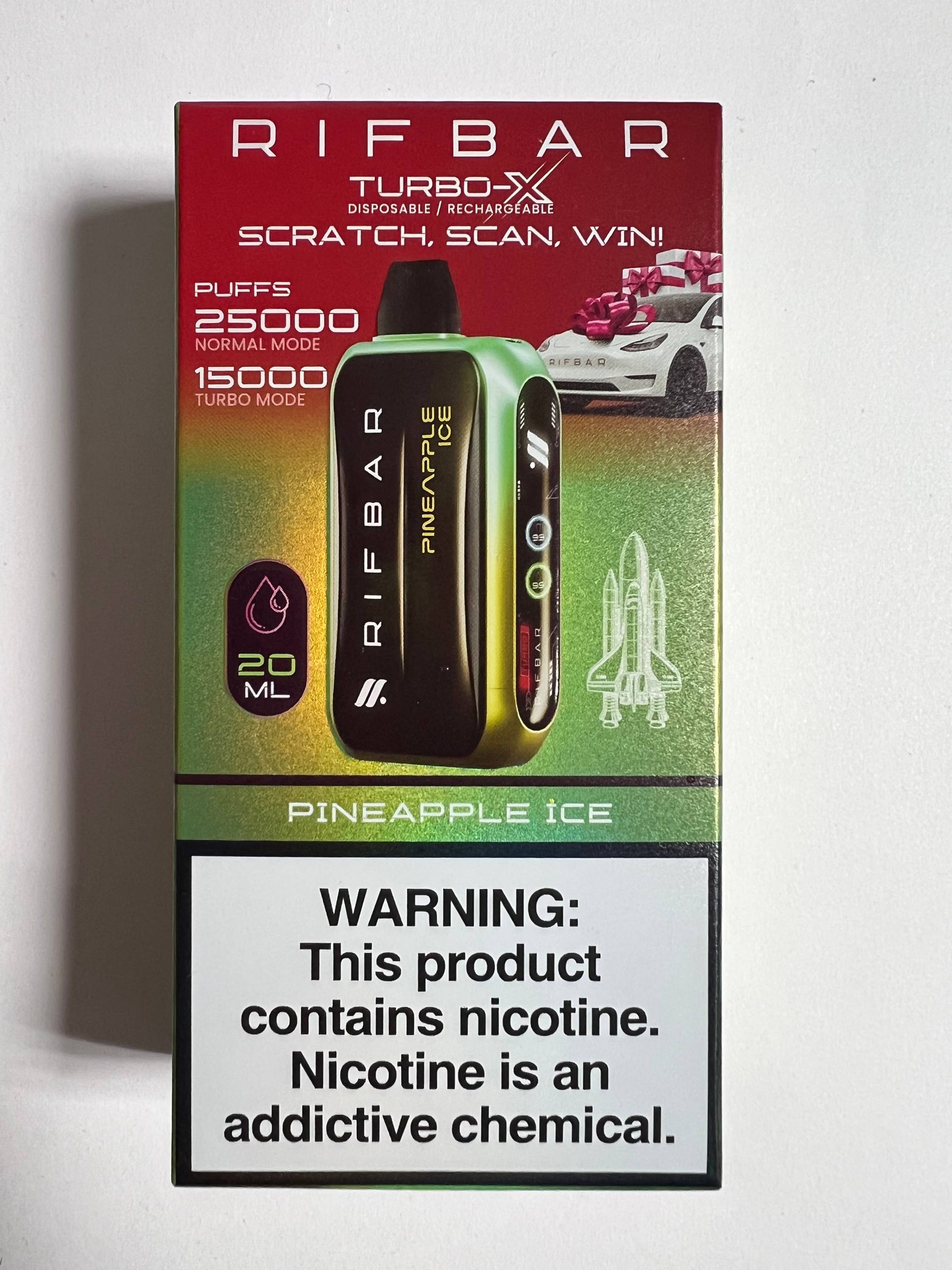 Rifbar 25000 Pineapple Ice 1 Rifbar 25000 Pineapple Ice