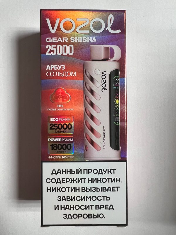 Vozol Gear Shisha 25000 Клубника Маргарите