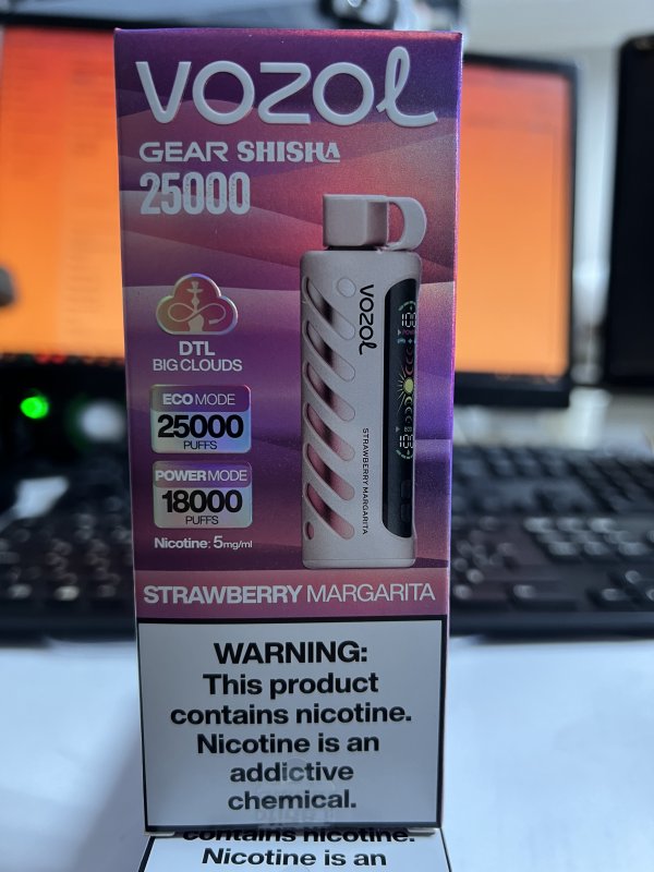 Vozol Gear Shisha 25000 Strawberry Margarita