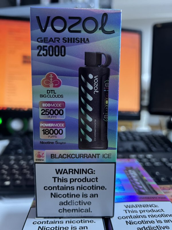 Vozol Gear Shisha 25000 Berry Mint
