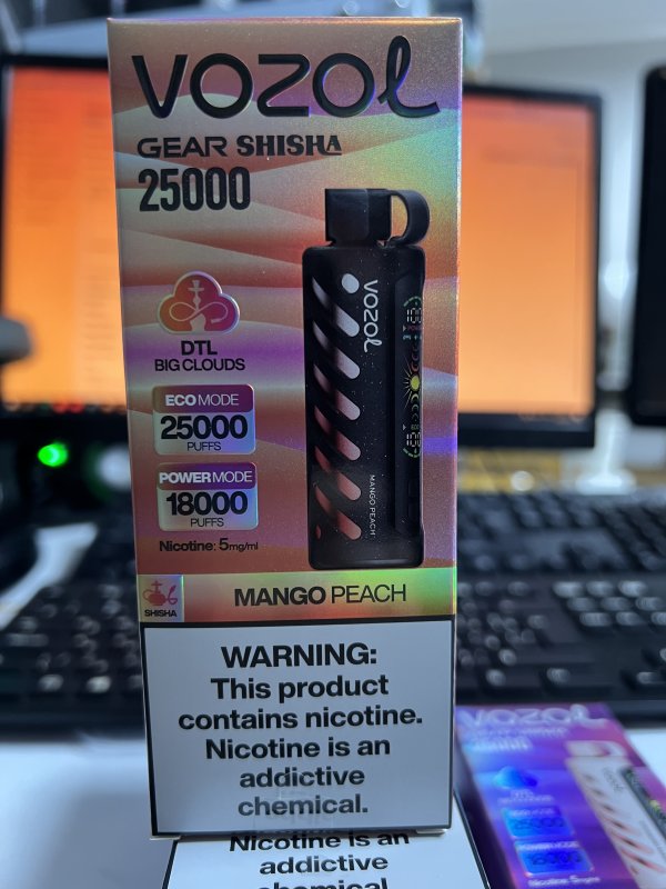 Vozol Gear Shisha 25000 Moscow Ivenings