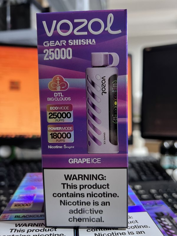 Vozol Gear Shisha 25000 Grape Ice