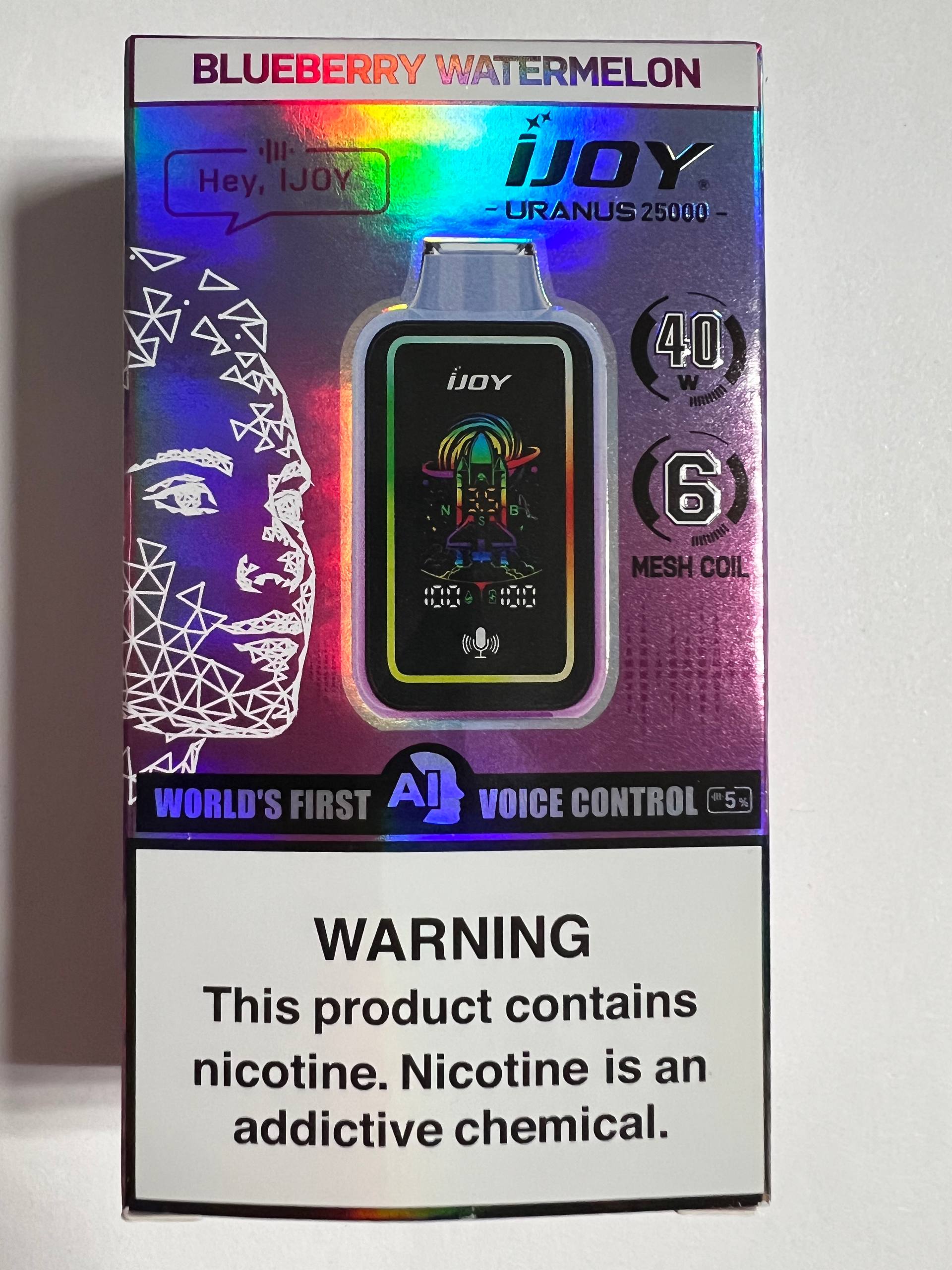 iJoy Uranus 25000 Blueberry Watermelon 1 iJoy Uranus 25000 Blueberry Watermelon