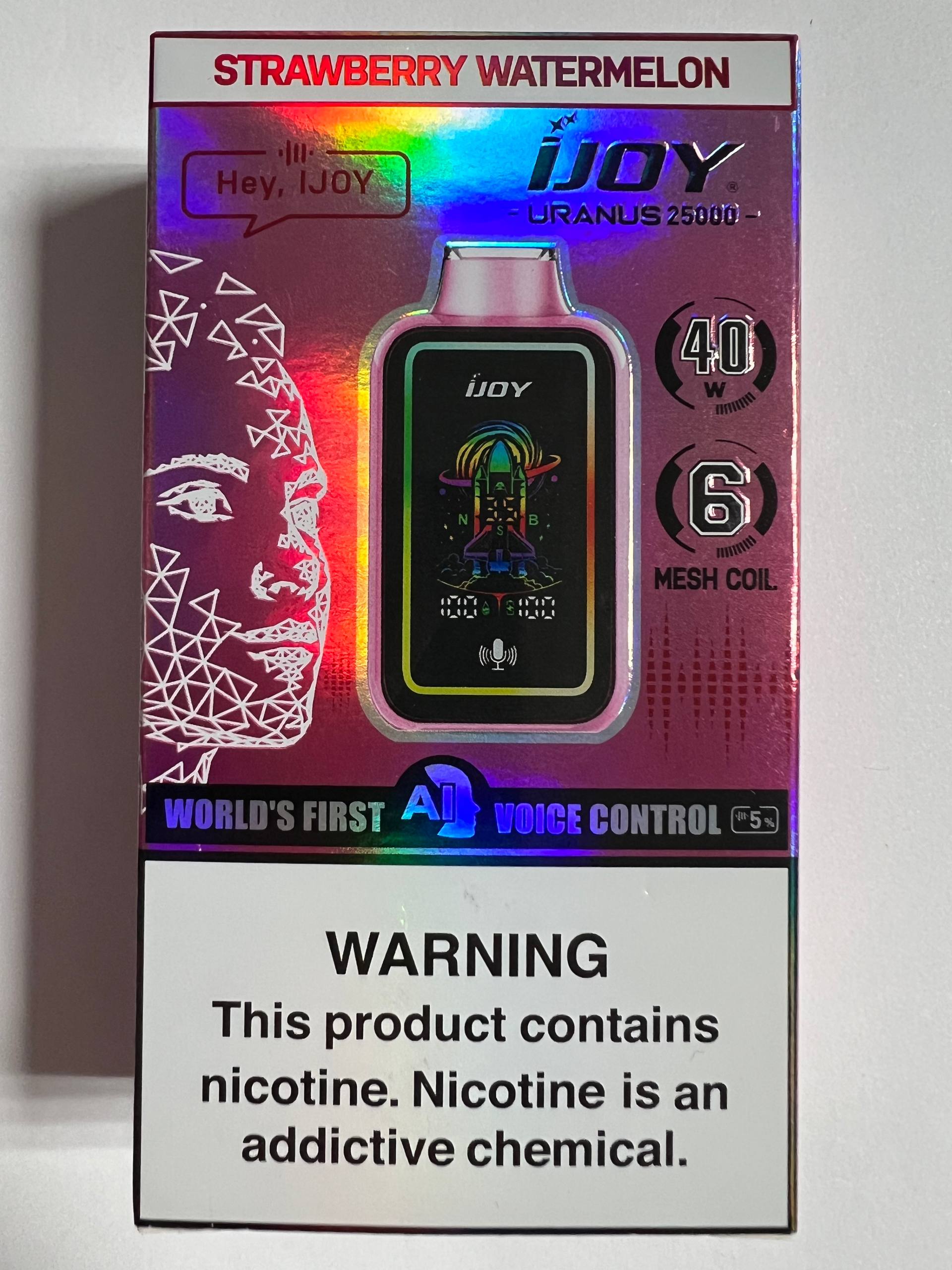 iJoy Uranus 25000 Strawberry Watermelon 1 iJoy Uranus 25000 Strawberry Watermelon