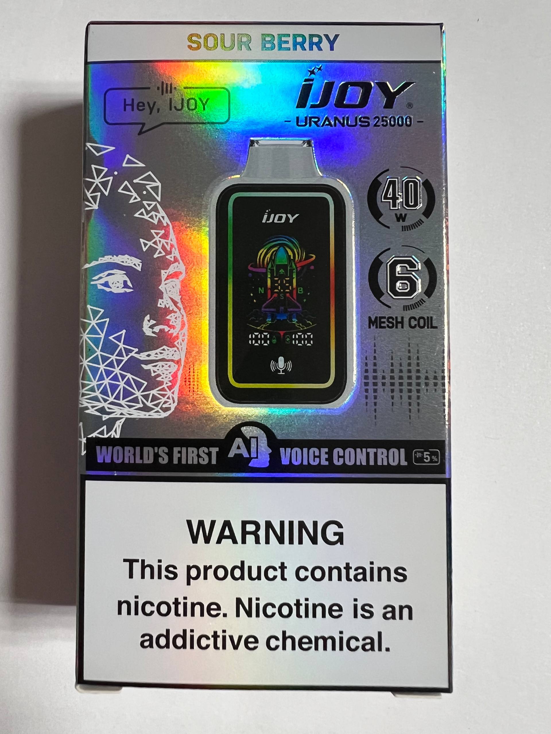 iJoy Uranus 25000 Sour Berry 1 iJoy Uranus 25000 Sour Berry